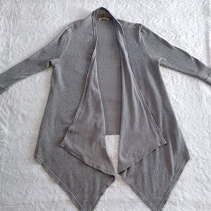 Ruff Hewn Waffle Knit Waterfall Cardigan